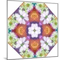 Ornamental Rhomb from Flowers-Alaya Gadeh-Mounted Photographic Print