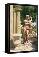 Ornamental Statues, Kefalonia, Greece-Peter Thompson-Framed Stretched Canvas