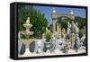 Ornamental Statues, Kefalonia, Greece-Peter Thompson-Framed Stretched Canvas