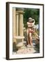 Ornamental Statues, Kefalonia, Greece-Peter Thompson-Framed Photographic Print