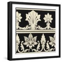 Ornamental Tile Motif II-Vision Studio-Framed Art Print