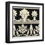 Ornamental Tile Motif II-Vision Studio-Framed Art Print