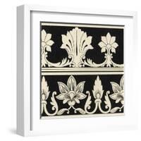 Ornamental Tile Motif II-Vision Studio-Framed Art Print