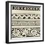 Ornamental Tile Motif III-Vision Studio-Framed Art Print