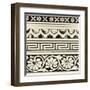 Ornamental Tile Motif III-Vision Studio-Framed Art Print