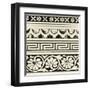 Ornamental Tile Motif III-Vision Studio-Framed Art Print