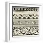 Ornamental Tile Motif III-Vision Studio-Framed Art Print