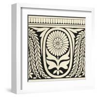 Ornamental Tile Motif VIII-Vision Studio-Framed Art Print