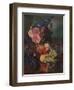 'Ornamental Vase of Flowers and Fruit', c1798, (1938)-Jan van Os-Framed Giclee Print