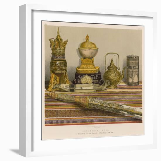 Ornamental Work-null-Framed Giclee Print