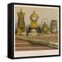Ornamental Work-null-Framed Stretched Canvas