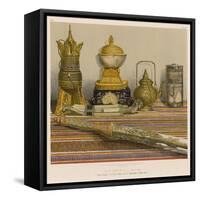 Ornamental Work-null-Framed Stretched Canvas