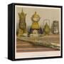 Ornamental Work-null-Framed Stretched Canvas