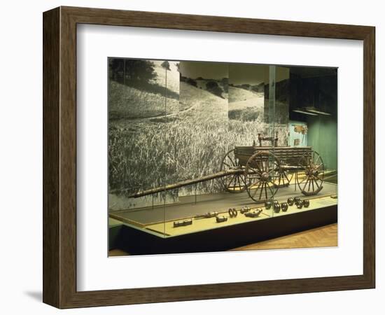 Ornamented Bronze Votive Cart, from Dejbjaerg-null-Framed Giclee Print