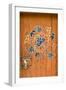 Ornamented Door, Chimi Lhakhang, Bhutan-Michael Runkel-Framed Photographic Print