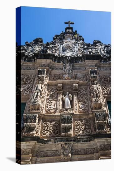 Ornamented Gate of the Bonfirm Church in the Pelourinho-Michael Runkel-Stretched Canvas