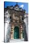 Ornamented Gate of the Bonfirm Church in the Pelourinho-Michael Runkel-Stretched Canvas