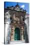 Ornamented Gate of the Bonfirm Church in the Pelourinho-Michael Runkel-Stretched Canvas