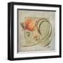 Ornaments in Peach I-Patricia Pinto-Framed Art Print