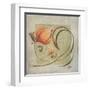 Ornaments in Peach I-Patricia Pinto-Framed Art Print