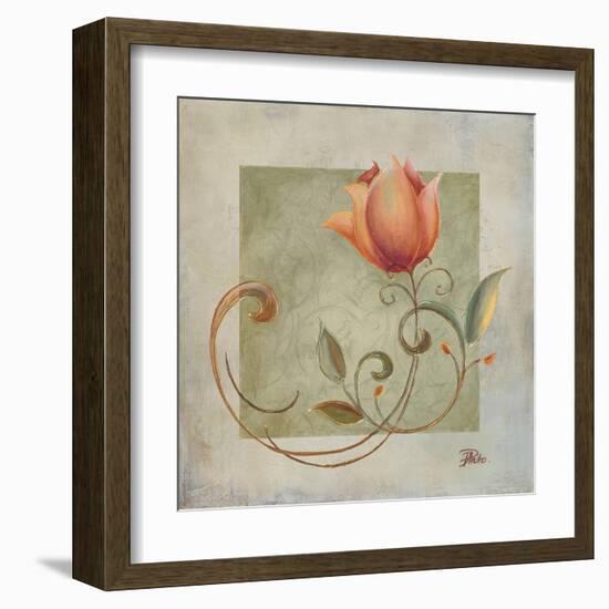 Ornaments in Peach II-Patricia Pinto-Framed Art Print