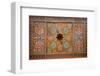 ornaments Khiva Uzbekistan-null-Framed Art Print