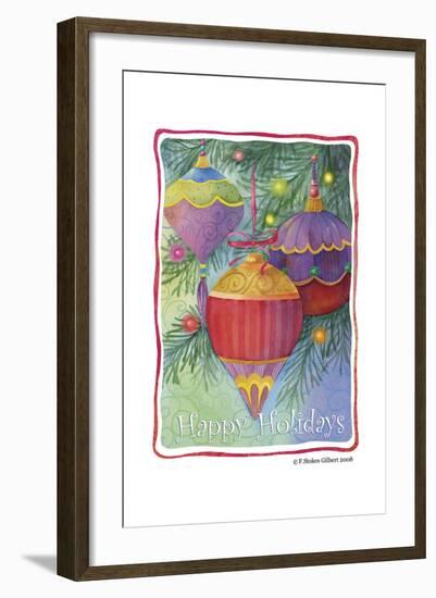 Ornaments-Fiona Stokes-Gilbert-Framed Giclee Print