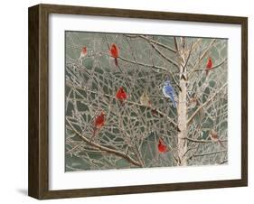 Ornaments-Fred Szatkowski-Framed Art Print