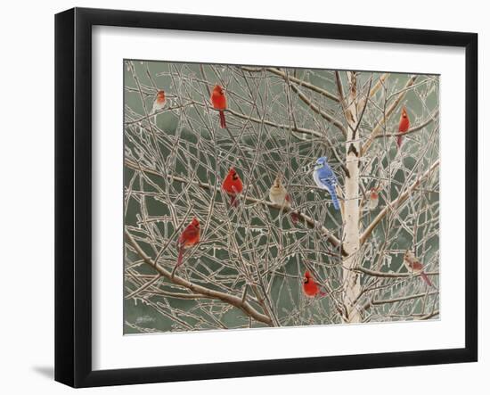 Ornaments-Fred Szatkowski-Framed Art Print