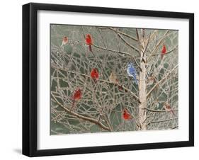 Ornaments-Fred Szatkowski-Framed Art Print