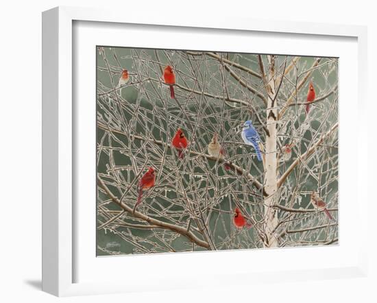 Ornaments-Fred Szatkowski-Framed Art Print