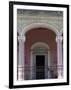 Ornate Balcony of Old House Along Paseo Del Prado, Old Havana, Cuba, West Indies, Central America-John Harden-Framed Photographic Print