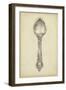 Ornate Cutlery II-Ethan Harper-Framed Art Print