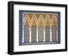 Ornate Detail With Coloured Tiles, Royal Palace, Fez-El-Jedid, Fez (Fes), Morocco, North Africa-null-Framed Photographic Print