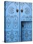 Ornate Door in Sidi Bou Said-Philippe Lissac-Stretched Canvas