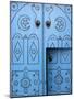 Ornate Door in Sidi Bou Said-Philippe Lissac-Mounted Photographic Print