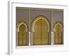 Ornate Doorway at the Royal Palace, Fez, Morocco, North Africa, Africa-John Woodworth-Framed Photographic Print