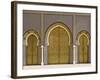 Ornate Doorway at the Royal Palace, Fez, Morocco, North Africa, Africa-John Woodworth-Framed Photographic Print