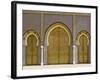 Ornate Doorway at the Royal Palace, Fez, Morocco, North Africa, Africa-John Woodworth-Framed Photographic Print