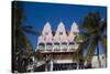 Ornate Dutch Building Oranjestad Aruba-George Oze-Stretched Canvas