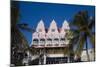 Ornate Dutch Building Oranjestad Aruba-George Oze-Mounted Photographic Print