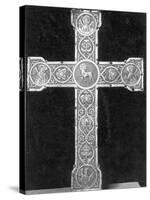 Ornate, Engraved German Metal Cross-null-Stretched Canvas
