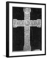 Ornate, Engraved German Metal Cross-null-Framed Photographic Print