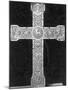 Ornate, Engraved German Metal Cross-null-Mounted Photographic Print