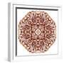 Ornate Ethnic Henna Colors Mandala-art_of_sun-Framed Premium Giclee Print