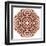 Ornate Ethnic Henna Colors Mandala-art_of_sun-Framed Art Print