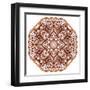 Ornate Ethnic Henna Colors Mandala-art_of_sun-Framed Art Print