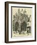 Ornate Facade I-Albert Robida-Framed Art Print