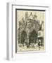 Ornate Facade I-Albert Robida-Framed Art Print