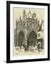 Ornate Facade I-Albert Robida-Framed Art Print